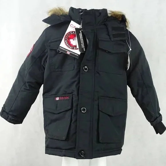 Canada Weather Gear Big Kid Boys Water Resistant Heavyweight Parka NWT Size 8 Sm - Picture 9 of 10